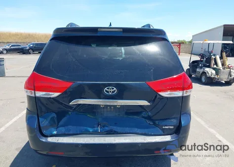 2011 Toyota Sienna Limited V6 from USA, damaged, VIN 5TDYK3DC5BS038262